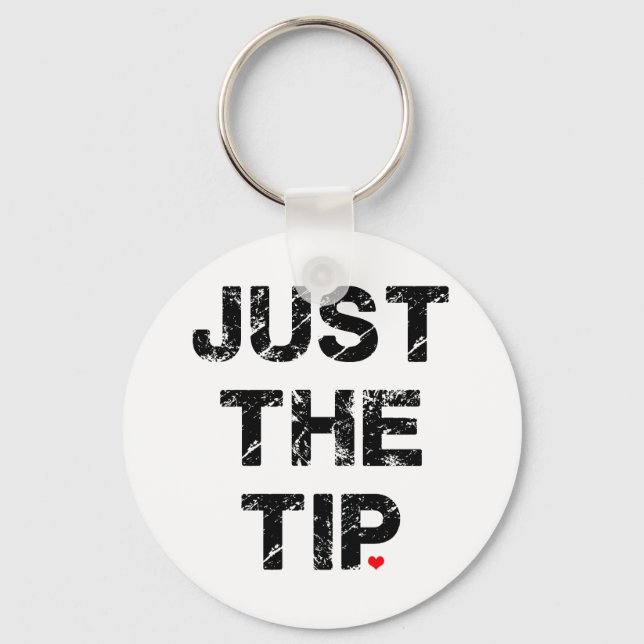 Bara Tip Apparel och Tillbehör Nyckelring (Framsida)