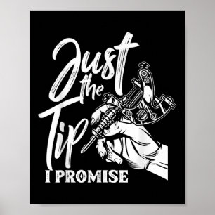 Bara Tip I-löftet att säga Tatto Älskare Poster