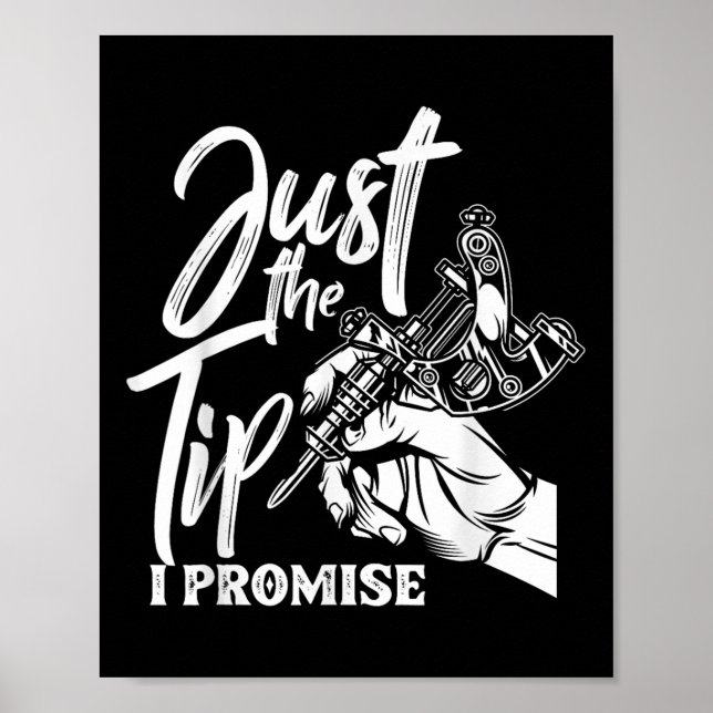 Bara Tip I-löftet att säga Tatto Älskare Poster (Framsidan)