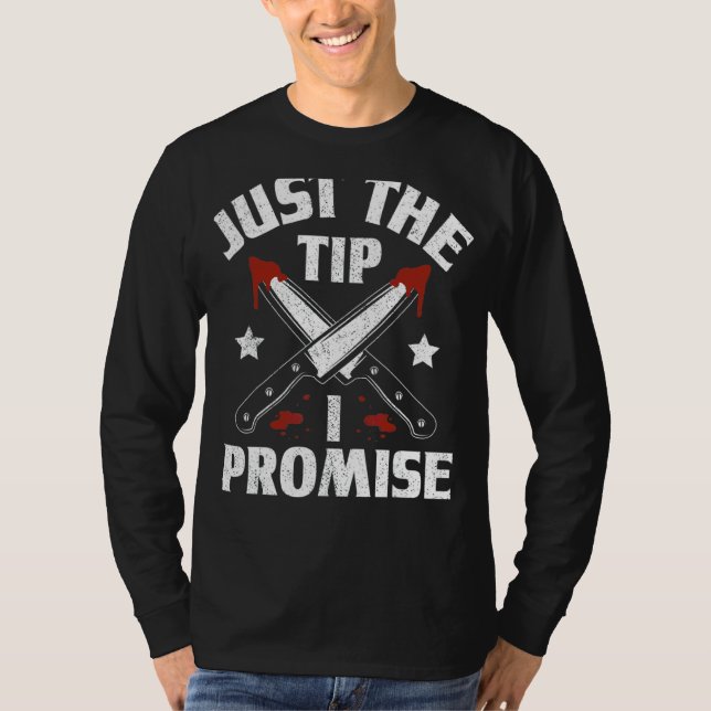 Bara Tip Sarcastic T Shirt (Framsida)