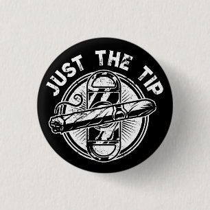 Bara tipcigarrrökaren ger en fin cigarrrök knapp