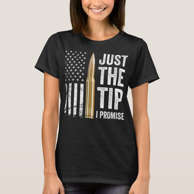 Bara tips I-löftet - Lung Gun Owner Pro Guns T Shirt (Framsida)