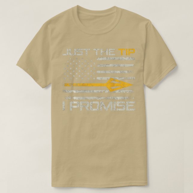 Bara tips I LomiseFunny Bow Hunting Camo (ON B T Shirt (Design framsida)