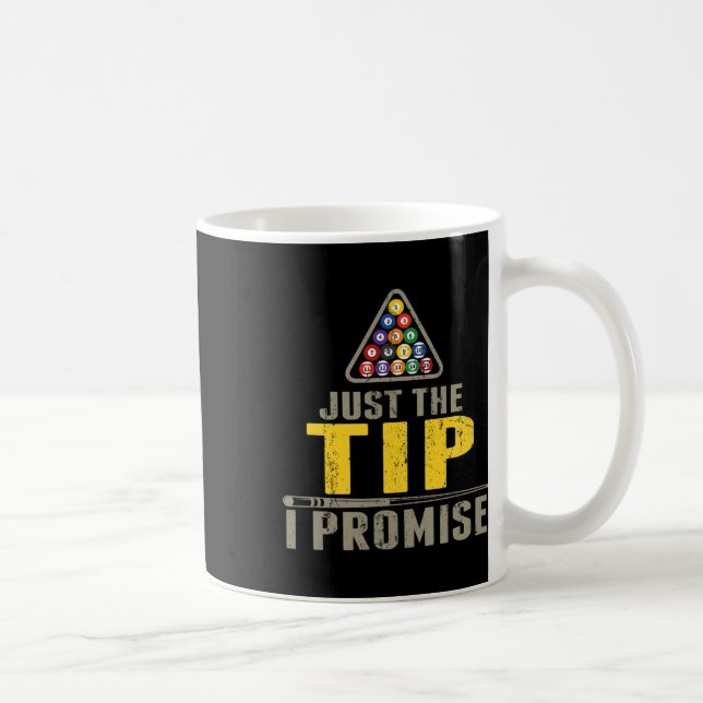 Bara tipset 8 Ll Bassäng Billiards Player Funny Gi Kaffemugg (Höger)