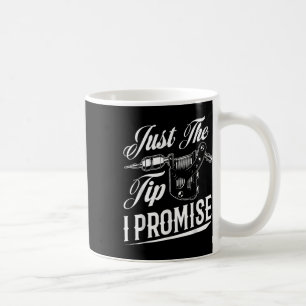 Bara tipshjälpen jag lovar. Lustigt konstnären Tat Kaffemugg
