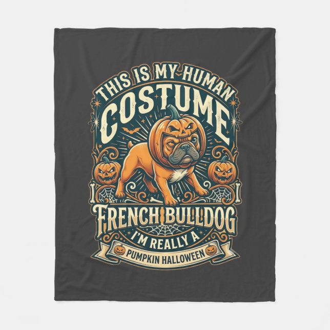 Bara tjej som älskar Halloween Posttjänst Häxa Fleecefilt (Framsidan)