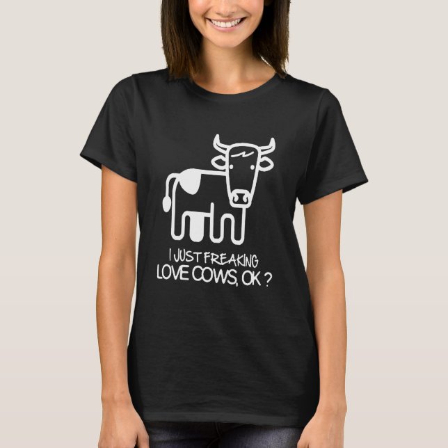 Bara Tokar Kär I Kor T Shirt (Framsida)