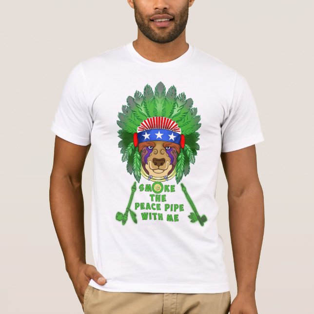bära totem t shirt (Framsida)