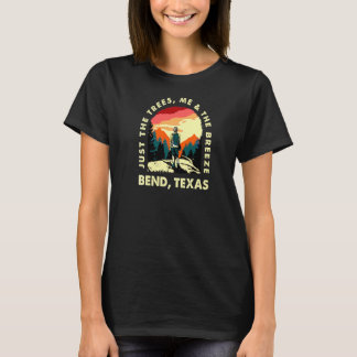 Bara Träd, jag och Breeze Bend, som gömmer Texas H T Shirt