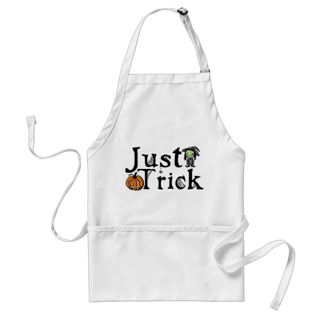 Bara Trick Halloween Förkläde (Framsidan)