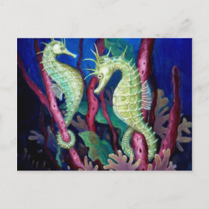 Bara två av oss - Seahorse Art Vykort
