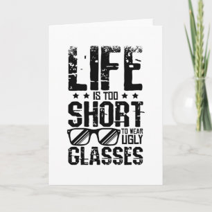 Bära Ugly Glass Kort