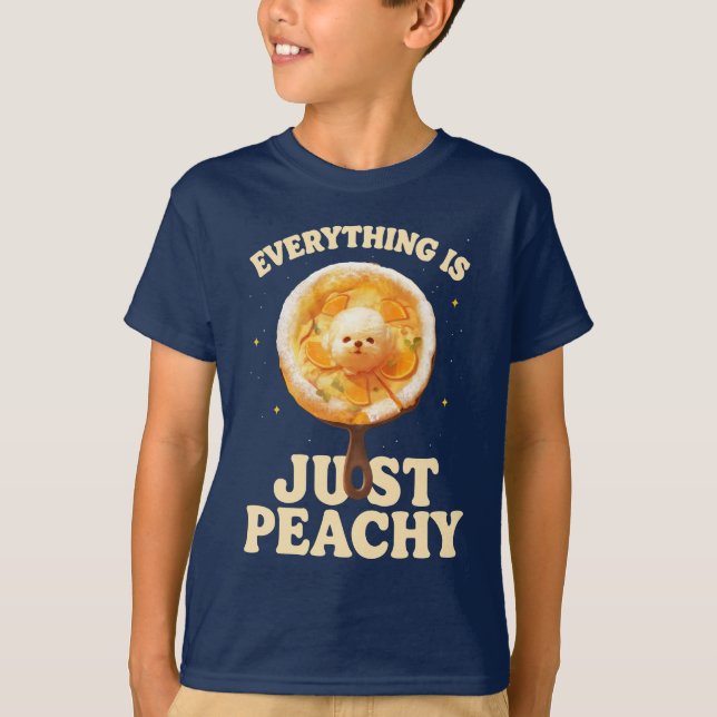 Bara underbart: Bichon Frise matkonst T Shirt (Framsida)