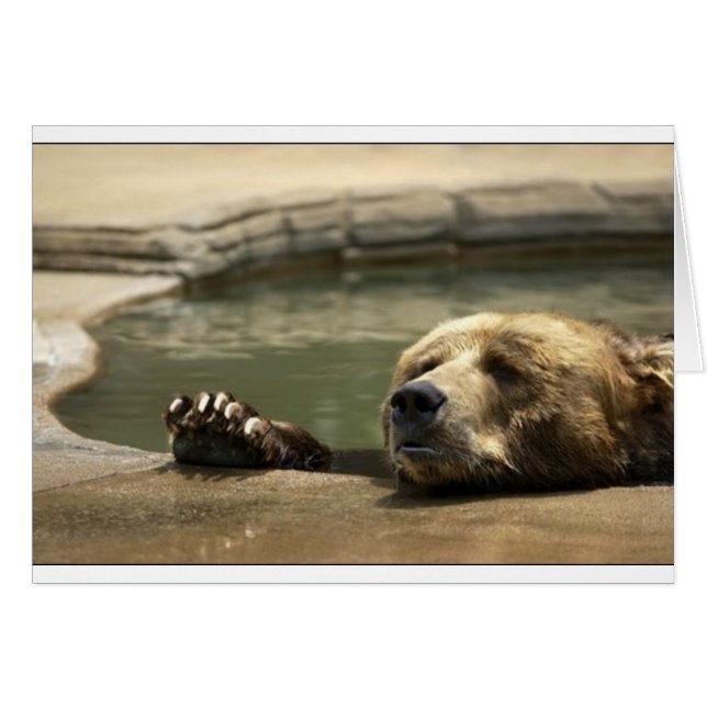 Bara utan dig hälsningskort (Framsidan Horizontal)