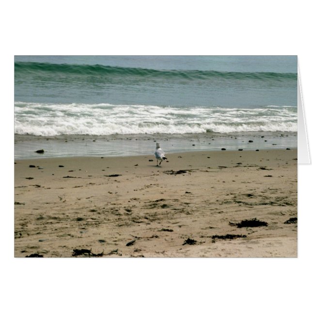 Bara utan dig hälsningskort (Framsidan Horizontal)