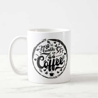 Bara utandningskaffe nr 2 kaffemugg