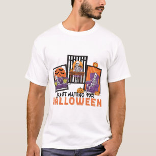 Bara väntar Halloween Höststämning T Shirt
