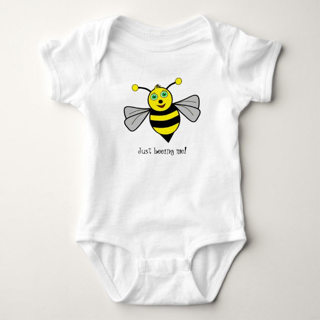 "Bara vara jag!" Bihjälm T Shirt (Framsida)