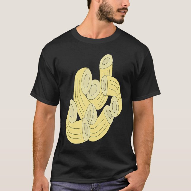 Bara Verkligen som Pasta Macaroni Noodle Noodles T Shirt (Framsida)