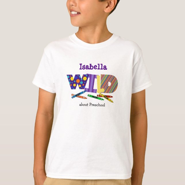Bara Vild Barn T-Shirt (Framsida)