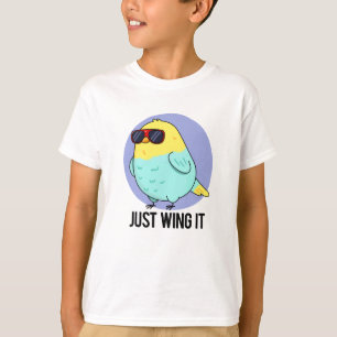 Bara Vinge Den är ju funny Bird Pun T Shirt