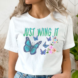 Bara Vinge, Motivation Butterfly T Shirt