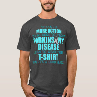 Bära Warrior för Parkinsons Disease Awareness T Shirt