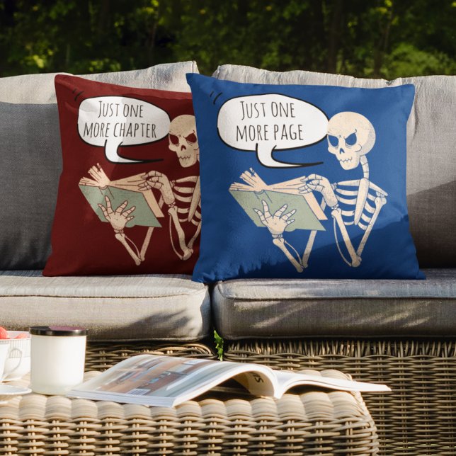 Bara ytterligare en bok-läsare bokar älskare kudde (Skapare uppladdad)