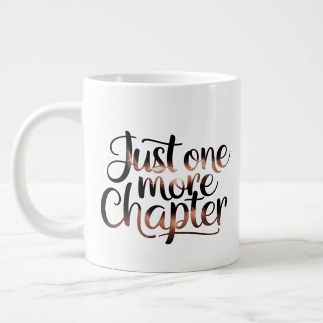 Bara ytterligare ett kapitel Extra stort Mugg - Ov Jumbo Mugg (Vänster)