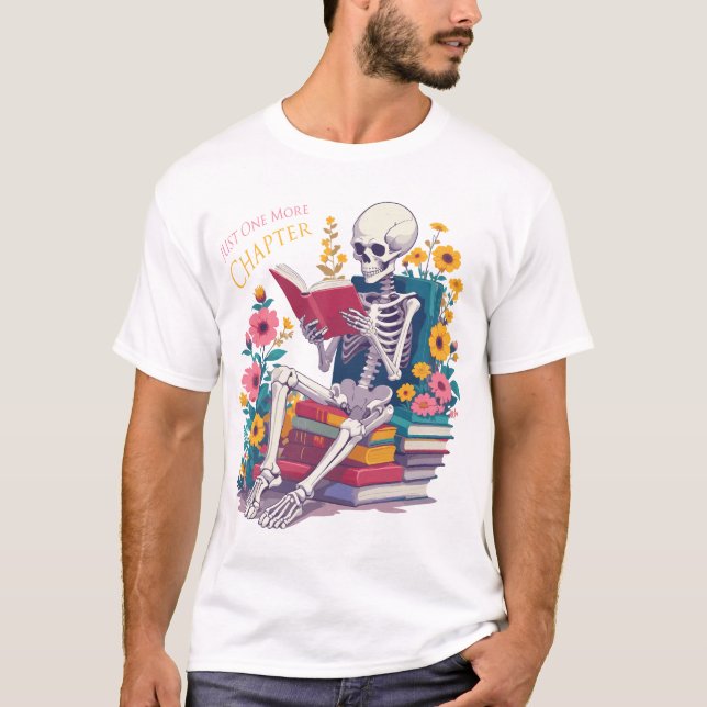 Bara ytterligare ett kapitel Skeleton-läsare av Bo T Shirt (Framsida)