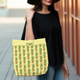 Bara Yummy Pineapples Tygkasse