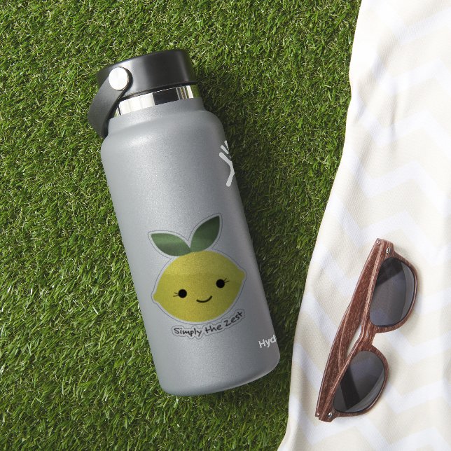 Bara Zest Cute Kawaii Lemon Klistermärken (HydroFlask Insitu)