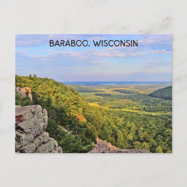 Baraboo-vycons vycard vykort (Framsida)
