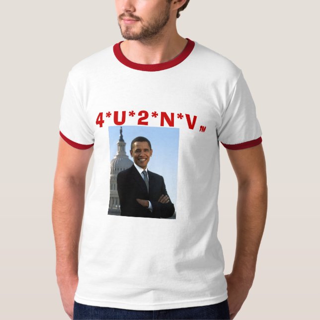 Barack%20Obama%20Capitol 4*U*2*N*V, TM Tee Shirt (Framsida)