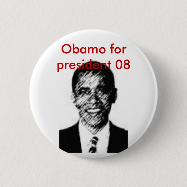 Barack 7, Obamo till president 08 Knapp (Framsida)