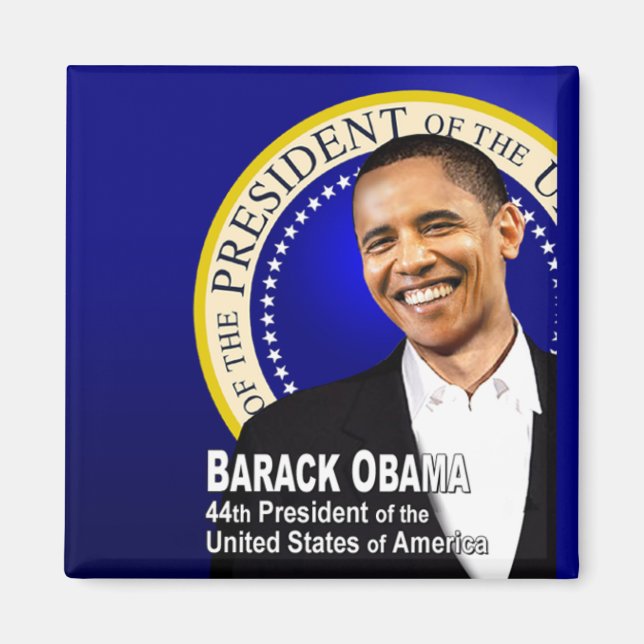 Barack är 44 Magnet (Framsidan)