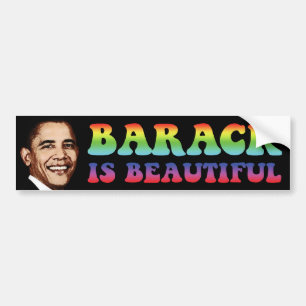 Barack är vacker - Obama dekal