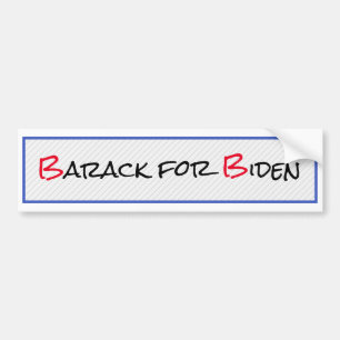 Barack for Biden Bildekal