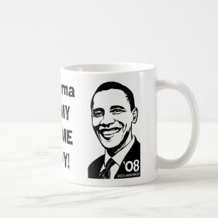 Barack för presidentmugg kaffemugg