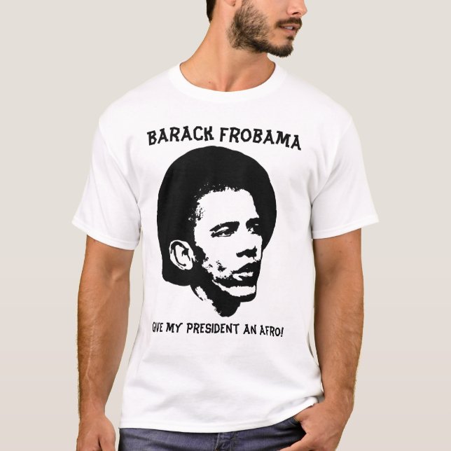 Barack Frobama T-tröja Tröja (Framsida)