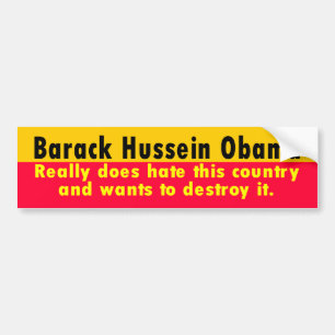 Barack Hussein Obama Bildekal