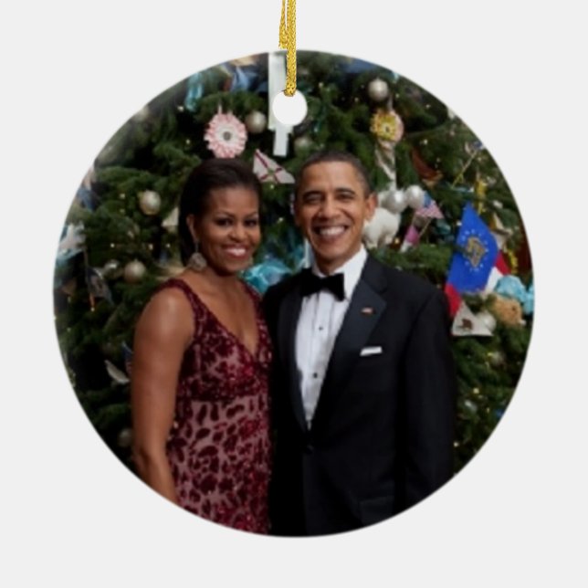 Barack & Michelle 2010 - Ornament (Baksidan)