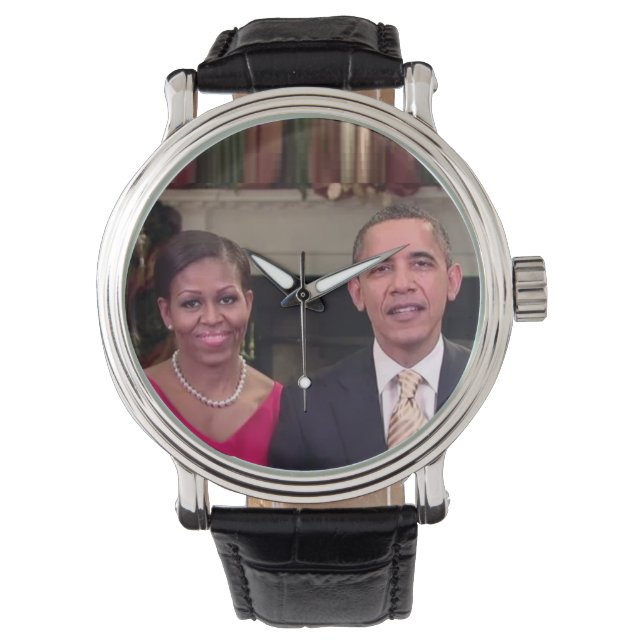 Barack & Michelle 2011 - Se Armbandsur (Framsida)