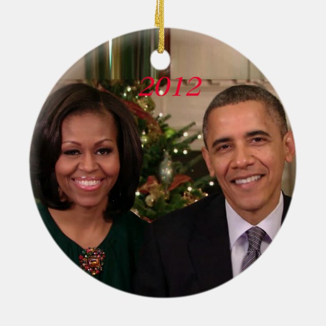 Barack & Michelle 2012 - Ornament (Baksidan)