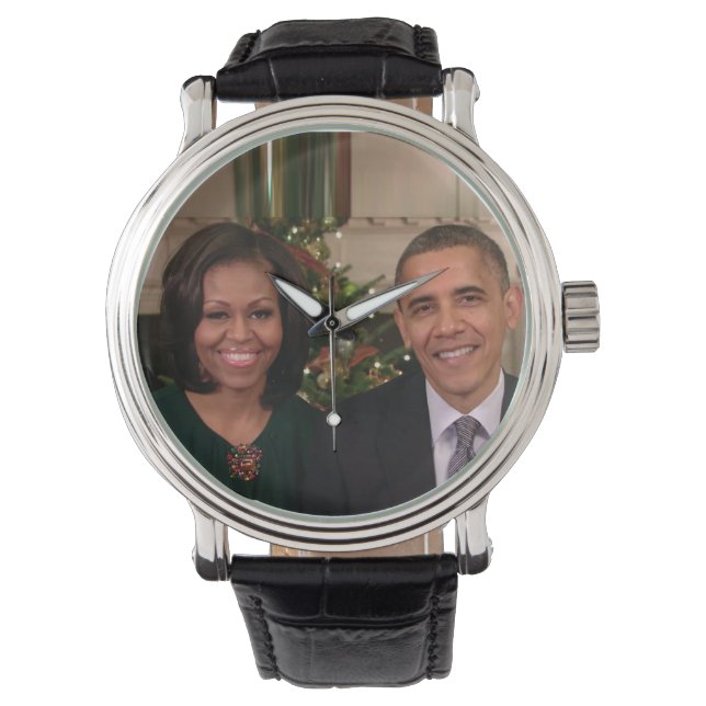 Barack & Michelle 2012 - Se Armbandsur (Framsida)