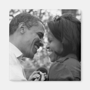 Barack & Michelle kylmagnet Magnet