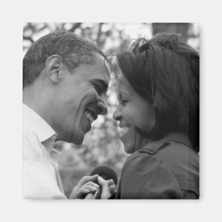 Barack & Michelle kylmagnet Magnet