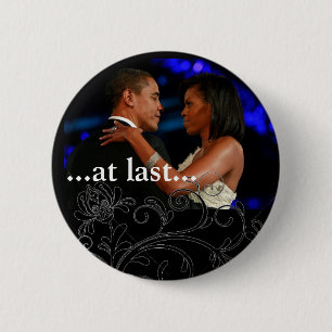 Barack & Michelle Obama Knapp