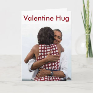 Barack-Michelle valentin dag - kort