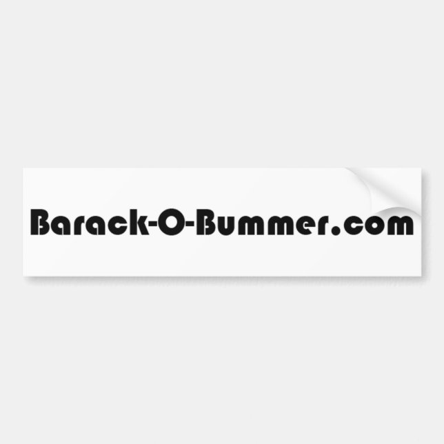 Barack-NOLLA-Bummer Bildekal (Framsidan)